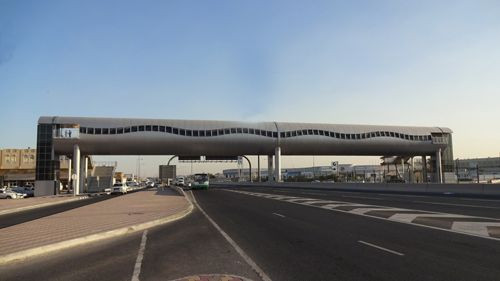 Aluminium pedestrian bridge